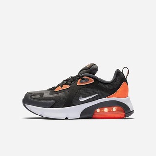 Pantofi Casual Nike Air Max 200 Winter Fete Gri Inchis Negrii Portocalii Metal Argintii | DKRS-01489